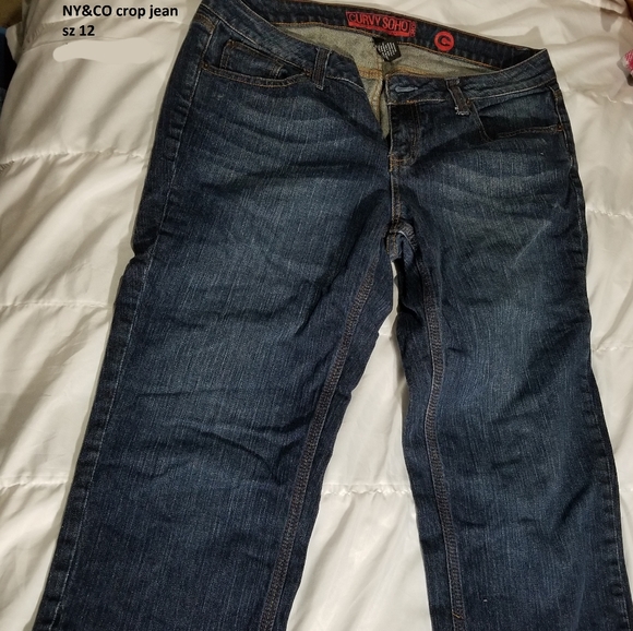 Ny&co Jean capris sz12 - Picture 1 of 2